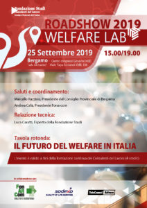 Roadshow 2019 WelfareLab Bergamo Locandina