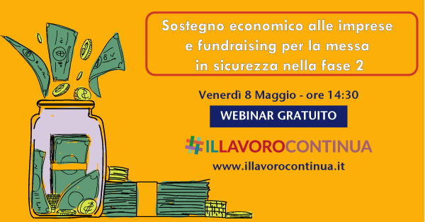Sostegno economico alle imprese - webinar #IlLavoroContinua