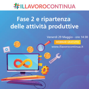 Webinar 29 maggio Decreto Rilancio