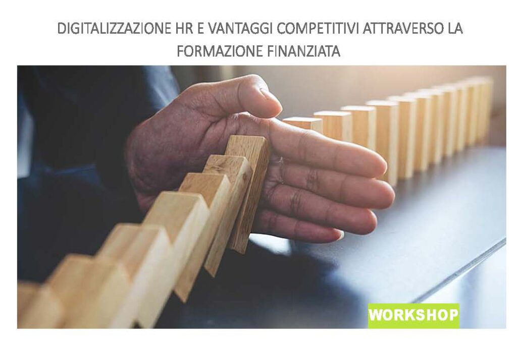 Digitalizzazione HR e i vantaggi della formazione finanziata